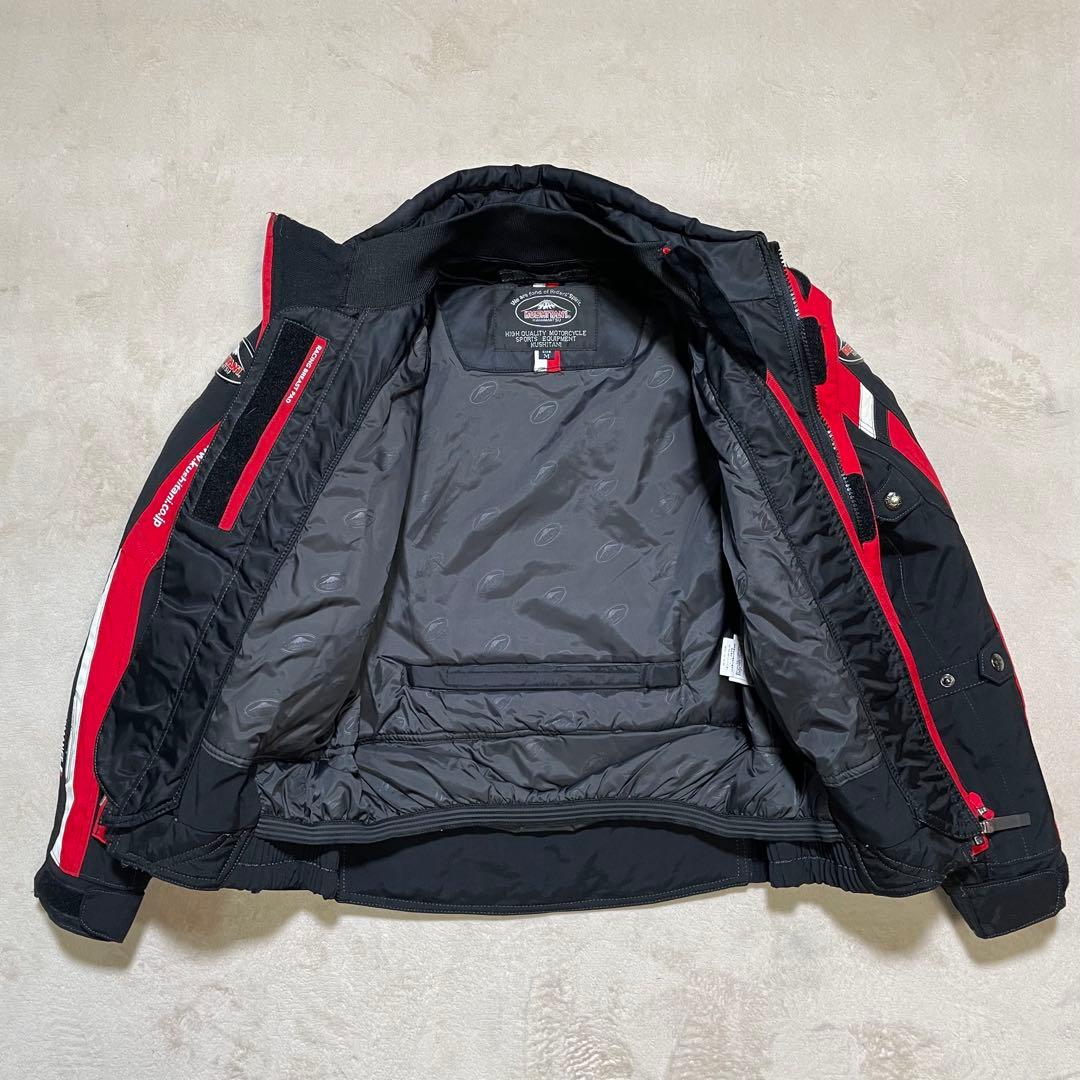 【未使用級】クシタニK-2616 パドックジャケット 黒　赤　M