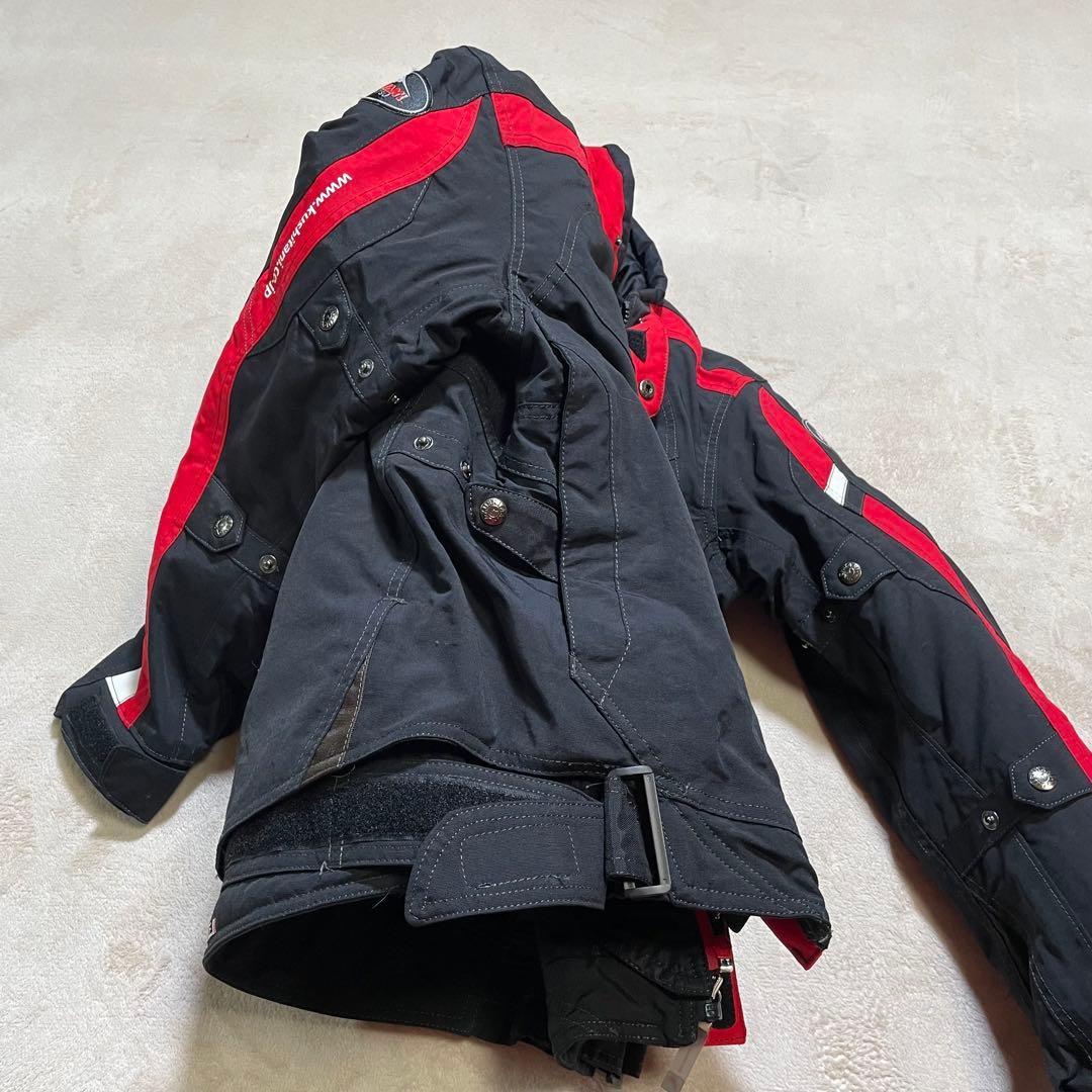 【未使用級】クシタニK-2616 パドックジャケット 黒　赤　M