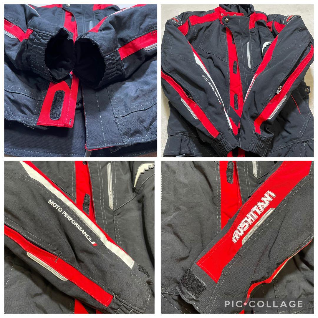 【未使用級】クシタニK-2616 パドックジャケット 黒　赤　M