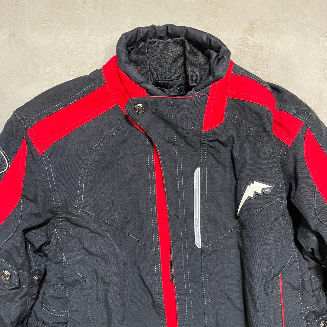 【未使用級】クシタニK-2616 パドックジャケット 黒　赤　M