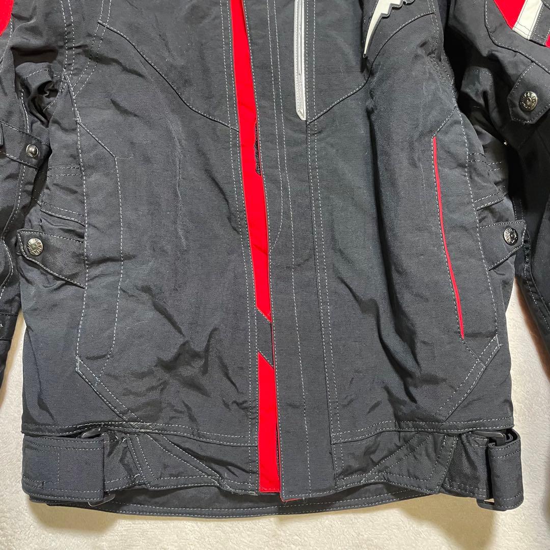 【未使用級】クシタニK-2616 パドックジャケット 黒　赤　M