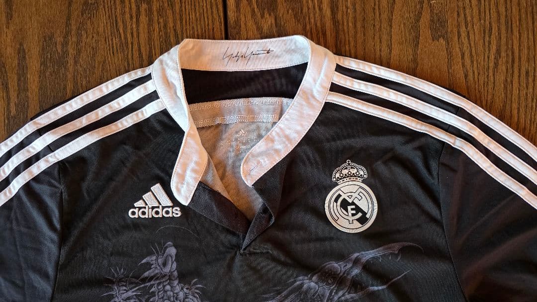 Real Madrid Y3 Yoshi Yamamoto フットボールシャツ
