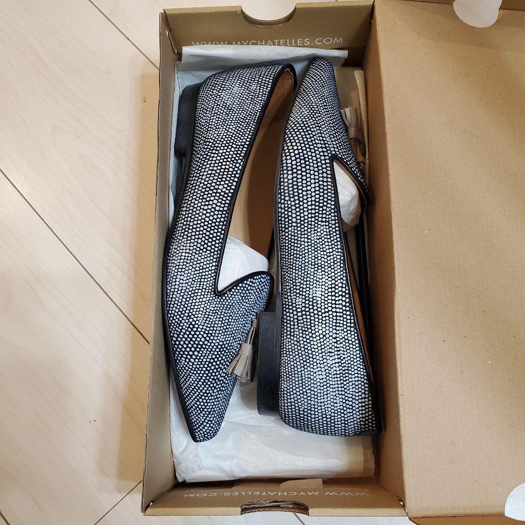 【新品未使用】　Chatelles Paris シャテル　フラットシューズ