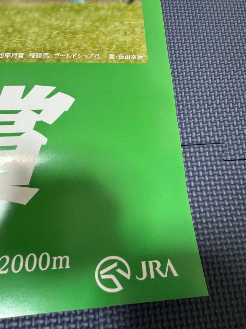 【Perry】競馬　ゴールドシップ　B2ポスター　皐月賞