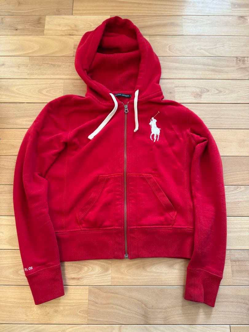 08s ラルフローレン Ralph Lauren ビックポニーフルジップパーカー