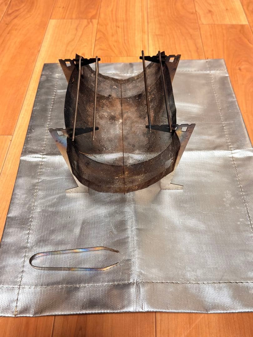 ソラチタニウムギア スーパーネイチャーストーブ　セット ulキャンプ 焚き火台