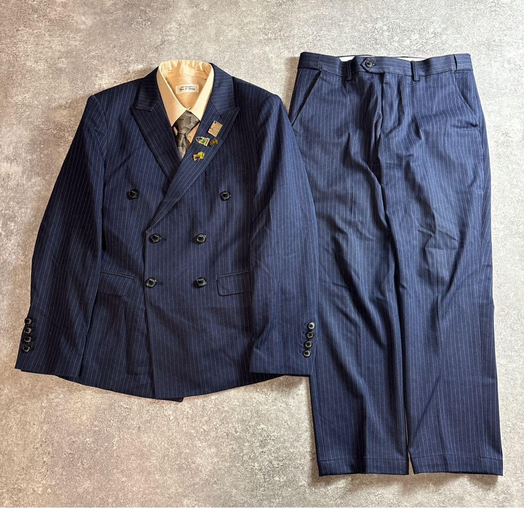 90s vintage レトロセットアップ スーツ ピンズ No.79