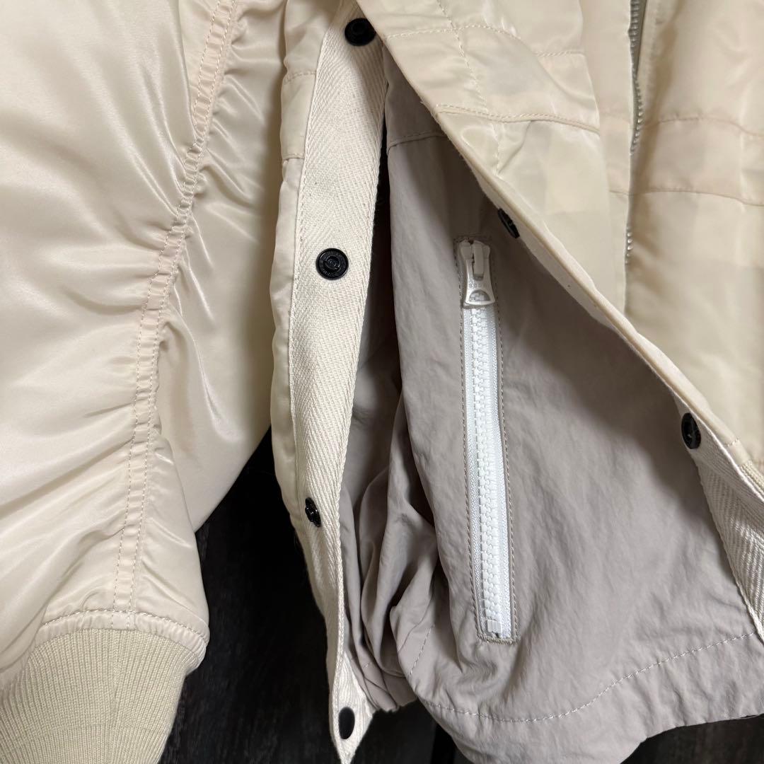 美品 Sacai　23SS ナイロンツイル ボンバージャケット　МA‐1