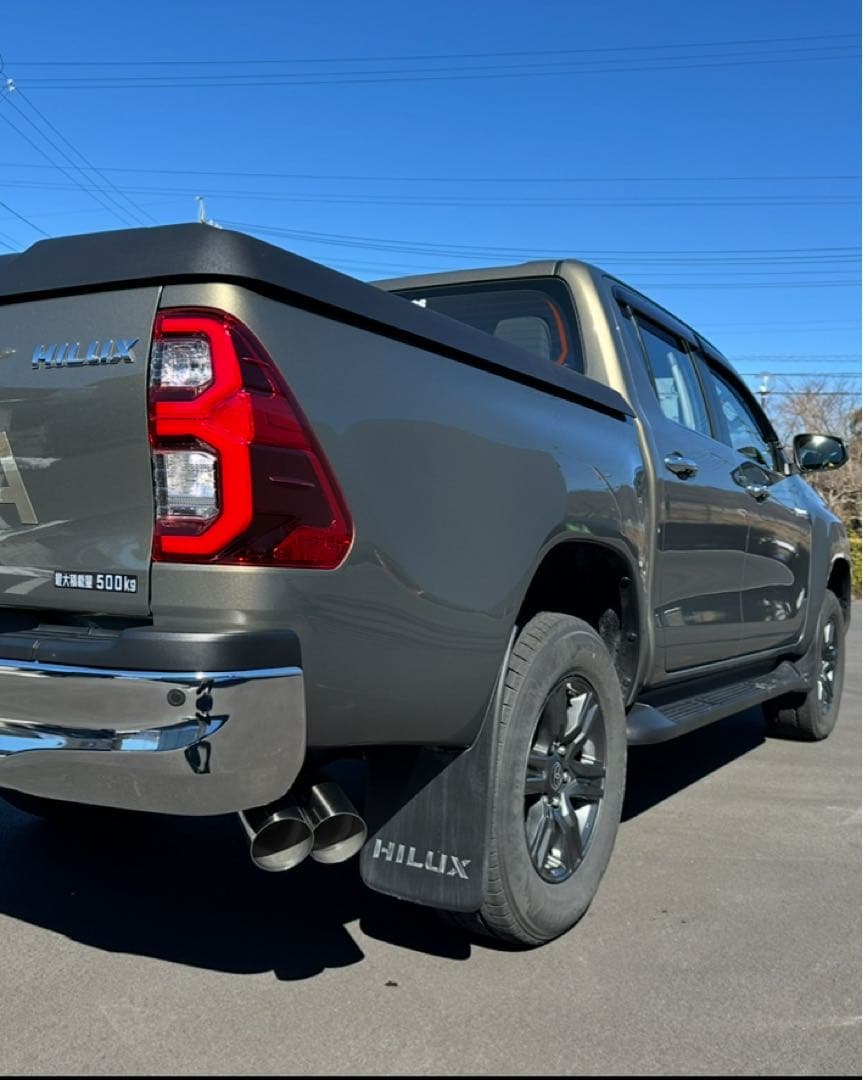 ハイラックスGUN125後期 マフラーFUJITSUBO