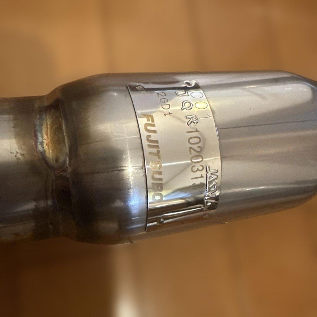 ハイラックスGUN125後期 マフラーFUJITSUBO