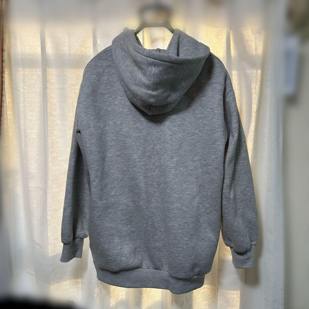 Darich アップリケDDロゴパーカー グレー