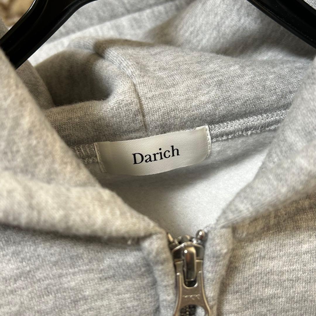 Darich アップリケDDロゴパーカー グレー