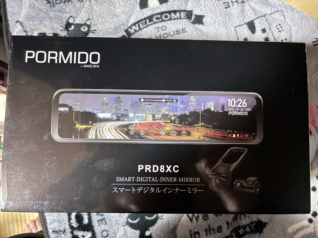 値下げ！PORMIDO スマートデジタルインナーミラー PRD8XC