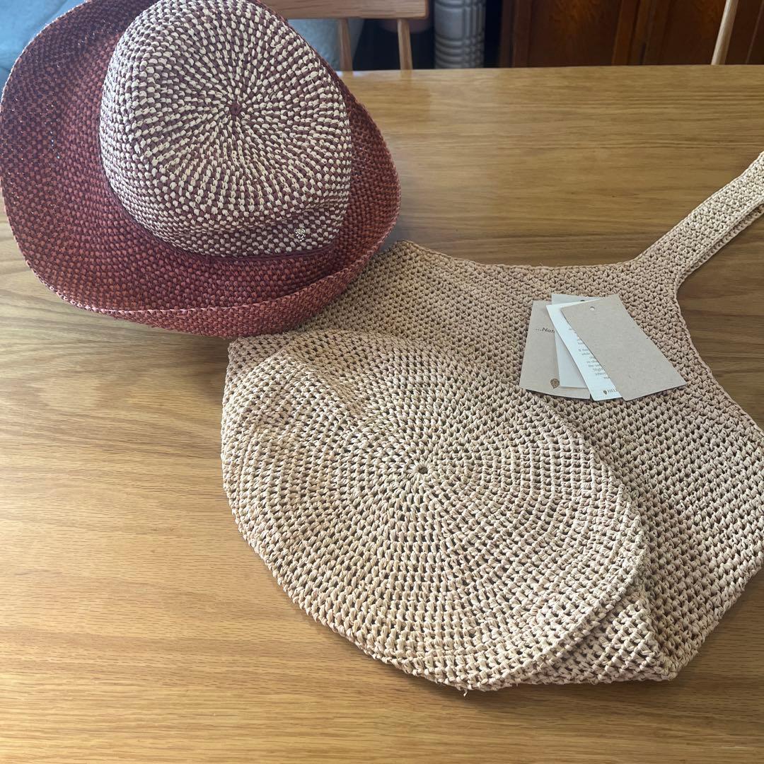 ヘレンカミンスキー帽子とバック　セット