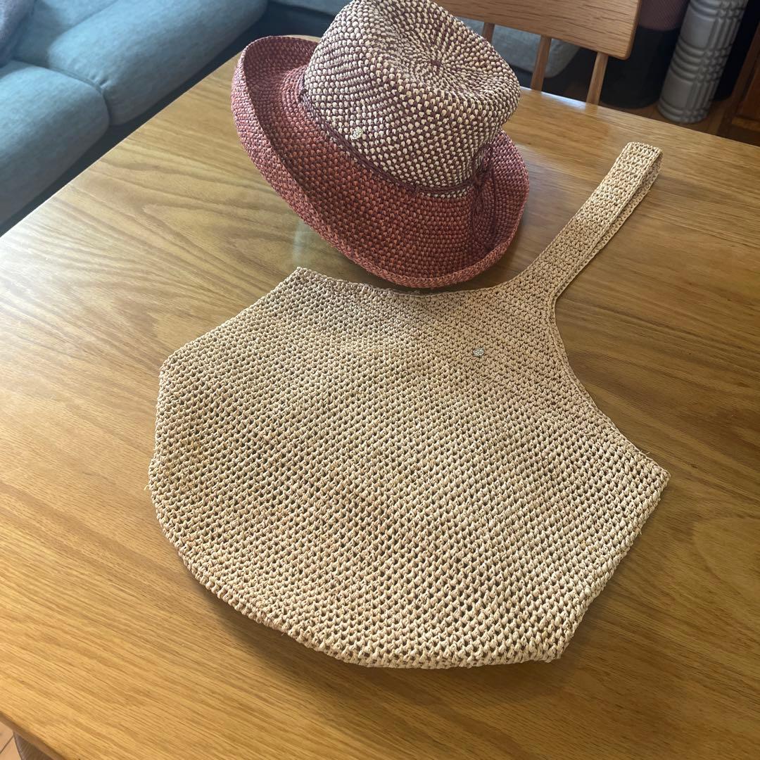 ヘレンカミンスキー帽子とバック　セット