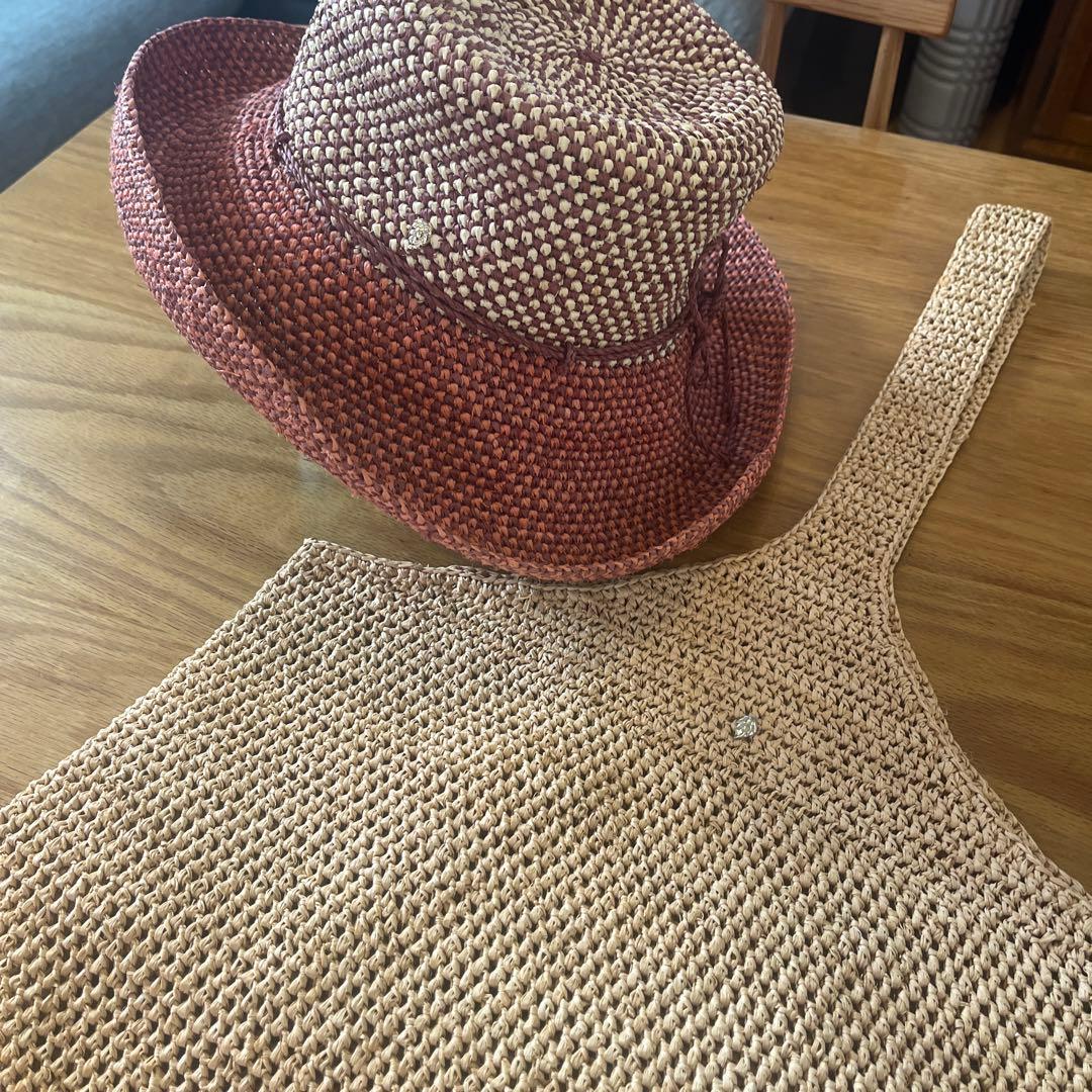 ヘレンカミンスキー帽子とバック　セット