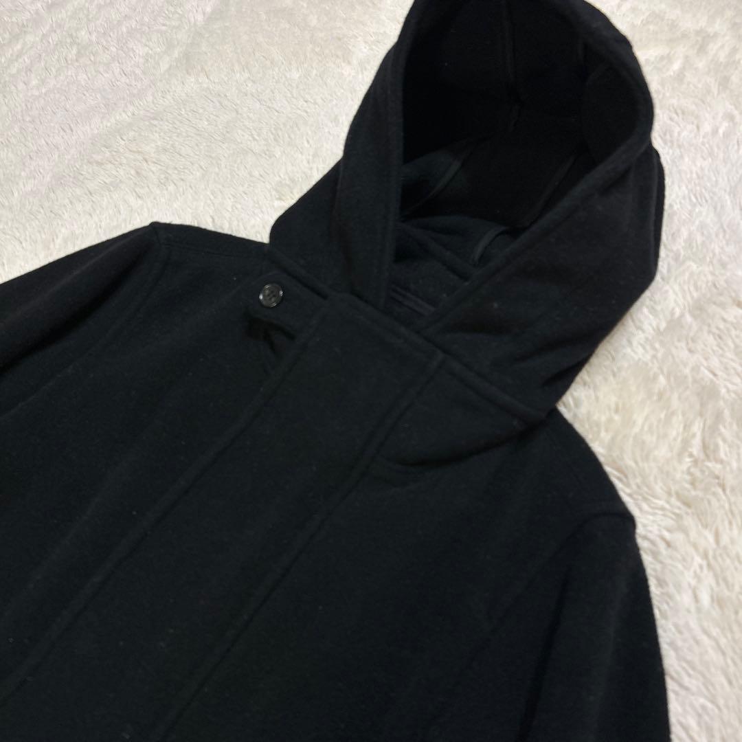 00s ZUCCA フーデッドコート黒アーカイブY2K ISSEY MIYAKE