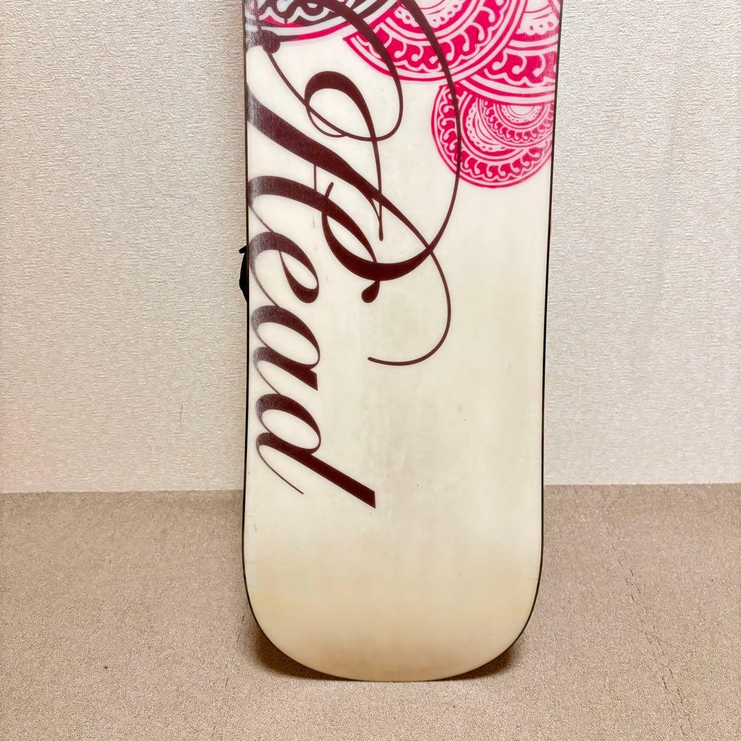 HEAD スノーボード レディース138cm ビンディング付き　かわいい