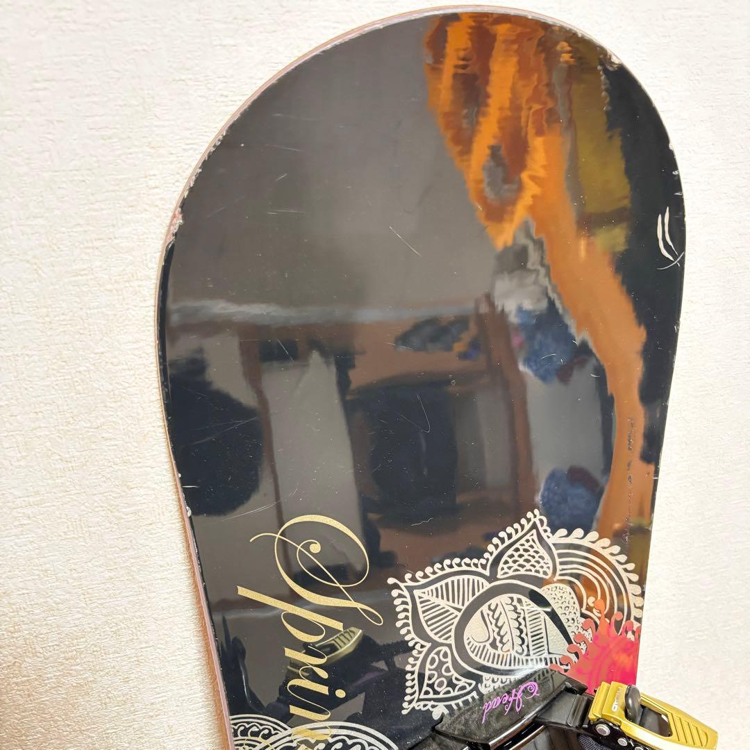 HEAD スノーボード レディース138cm ビンディング付き　かわいい