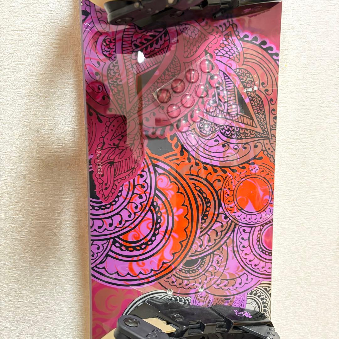 HEAD スノーボード レディース138cm ビンディング付き　かわいい