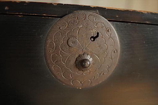 K*o様 丸金具庄内箪笥　2段 タンス　収納　古家具　古民家　時代家具