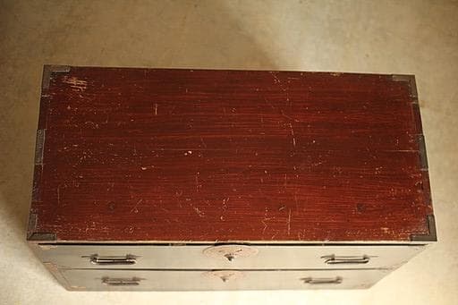 K*o様 丸金具庄内箪笥　2段 タンス　収納　古家具　古民家　時代家具