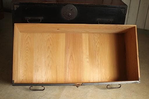 K*o様 丸金具庄内箪笥　2段 タンス　収納　古家具　古民家　時代家具