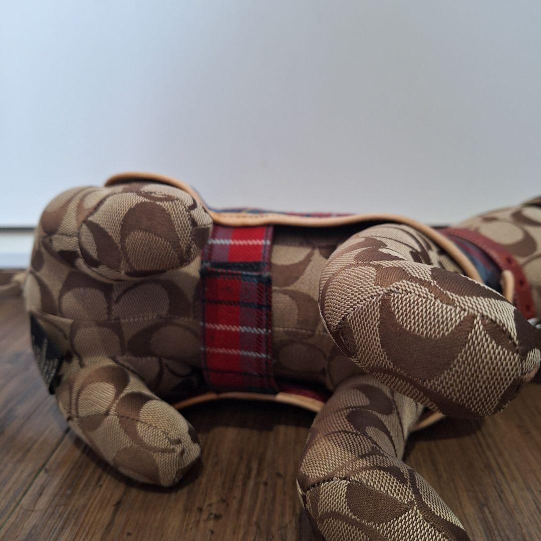 たーくん 【レア】COACH　ぬいぐるみ犬②