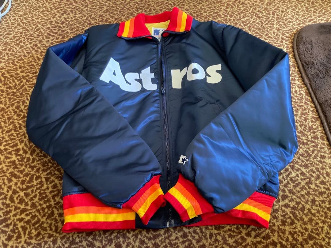 Astros スタジャン ネイビー