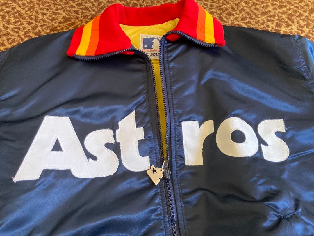 Astros スタジャン ネイビー