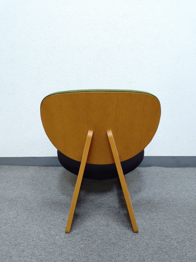 美品 天童木工 低座イス 長大作デザイン S-5016NA-ST型