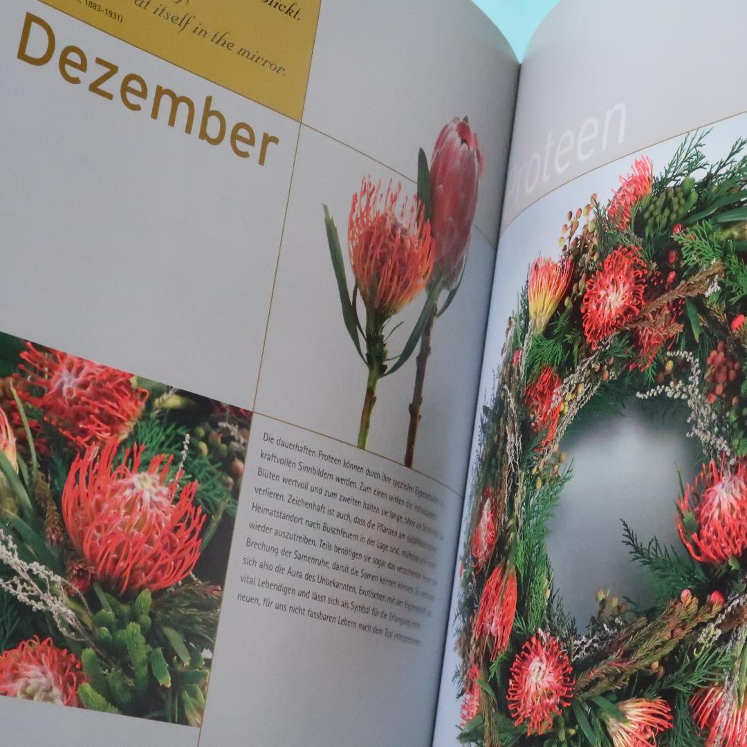 セール！ 洋書『Blumen trösten』フラワーアレンジ、リース、供花