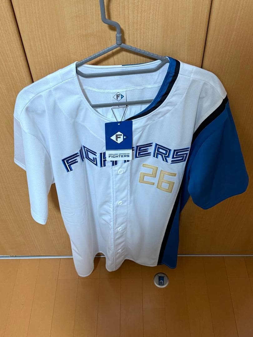 ❤*読様 日ハム田中正義　直筆サインユニフォーム　2月のキャンプ サイズＬ