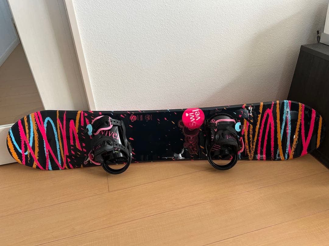 Swivel キッズスノーボード ビンディング・ブーツ3点セット