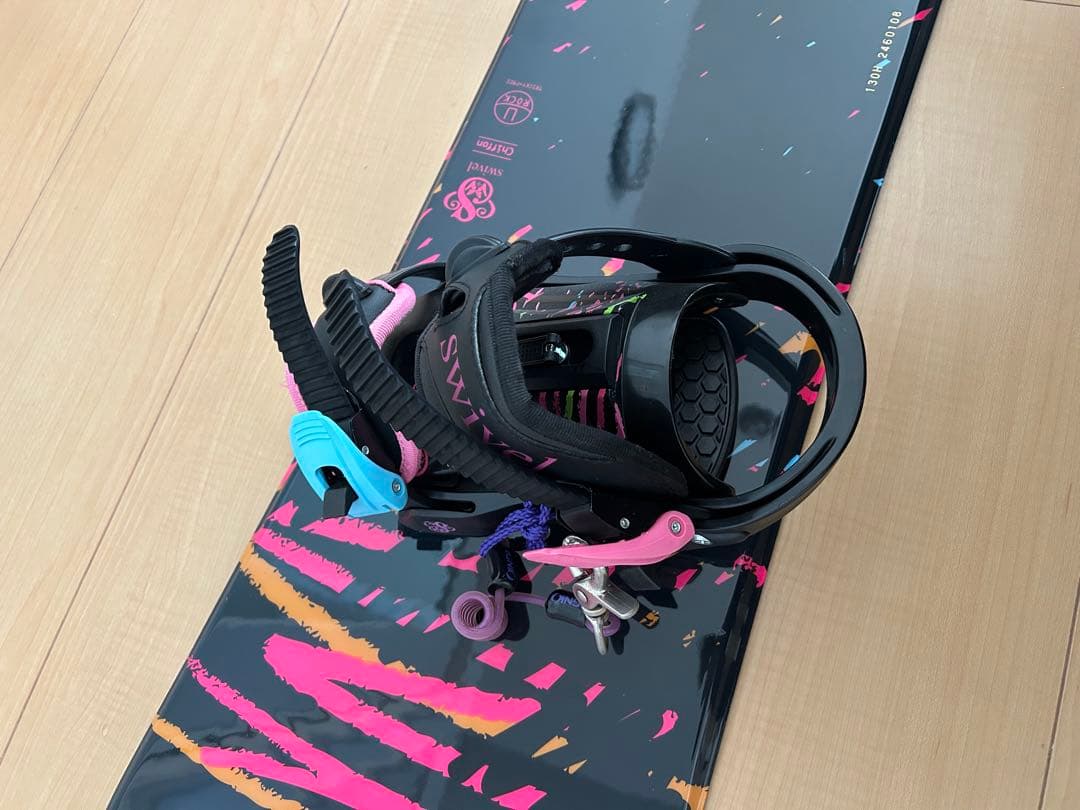 Swivel キッズスノーボード ビンディング・ブーツ3点セット
