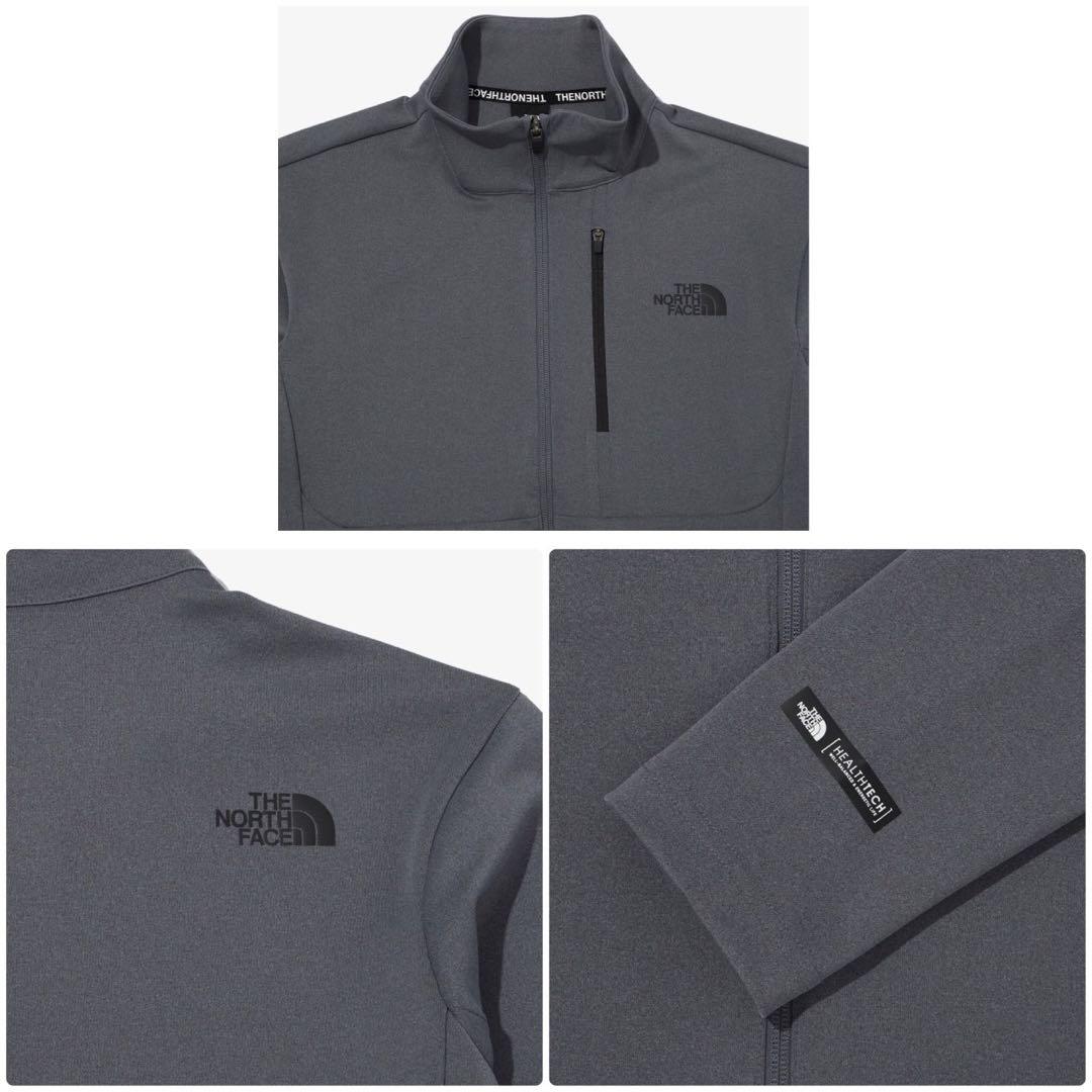 ノースフェイス M'S HEALTH TECH JACKET グレー L