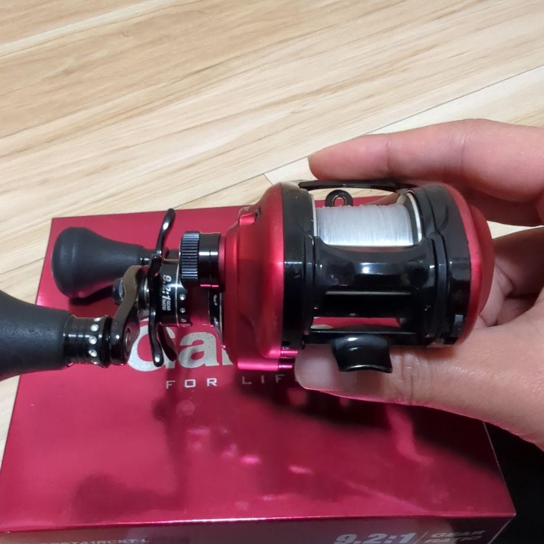 アブガルシア「レボビーストロケット左巻き」&替えスプール（AMO）