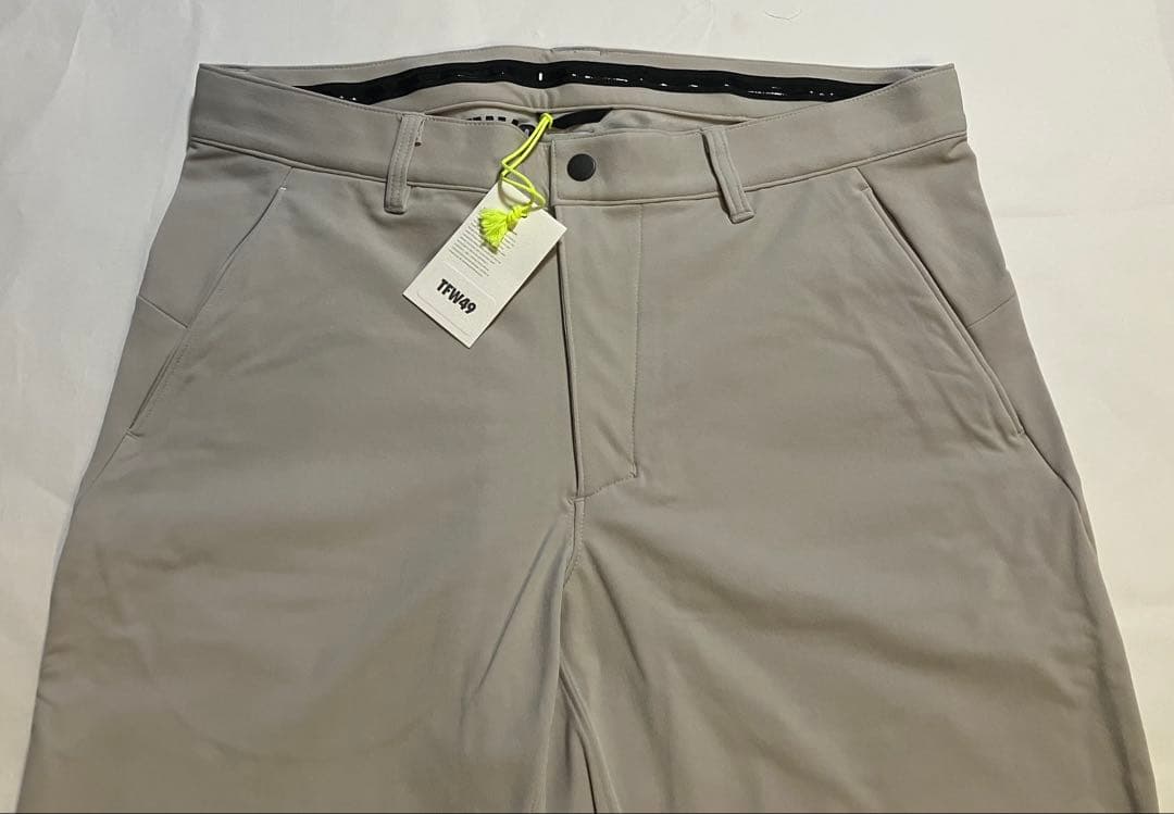 TFW49 ウォーム アンクル スリム パンツ 未使用タグ付 L、裏起毛 秋冬