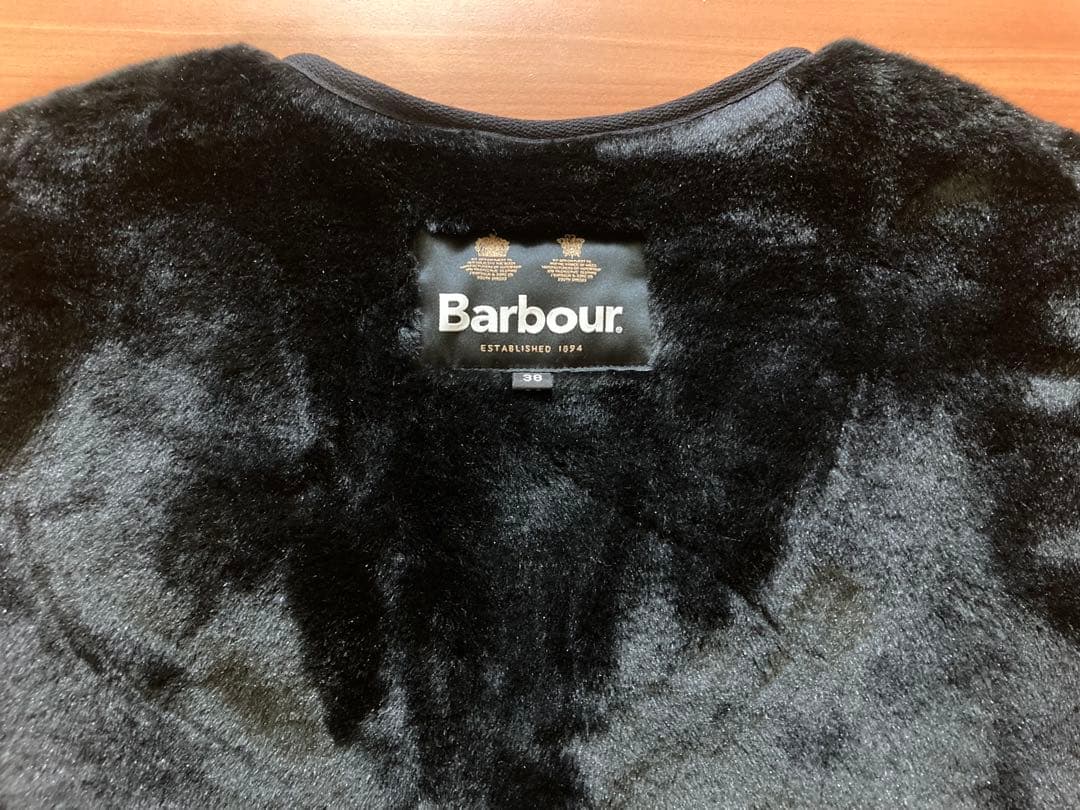 BARBOUR バブアー フロントジップファーライナーベスト 38(M相当)