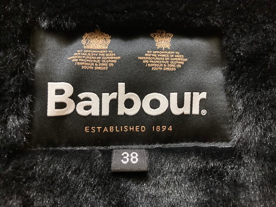 BARBOUR バブアー フロントジップファーライナーベスト 38(M相当)