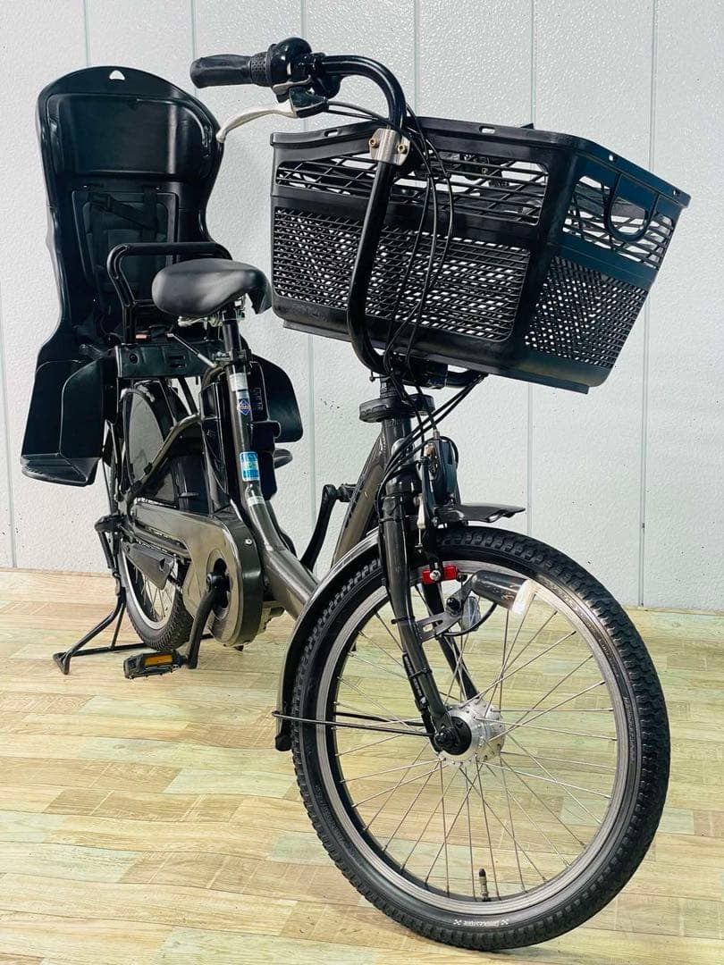 3234ブリヂストン8.9アンペア　3人乗り対応子供乗せ　電動アシスト自転車