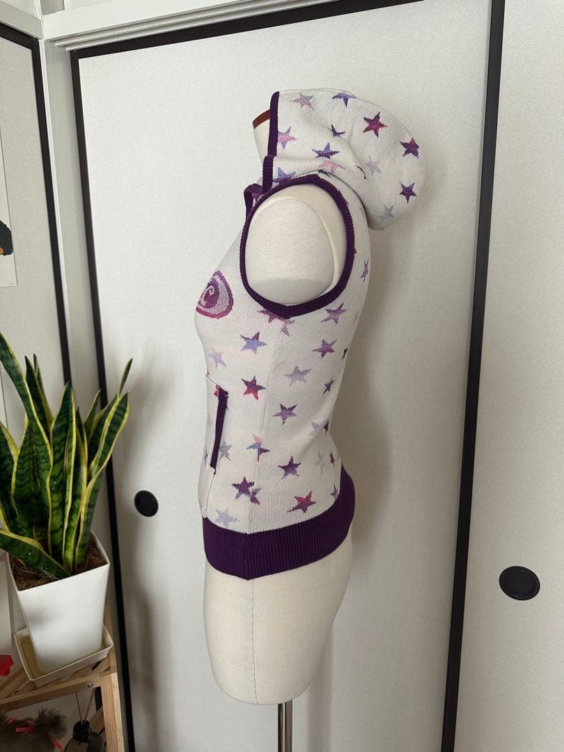 タグ付き　hysteric glamour hysterics 星柄フード付き