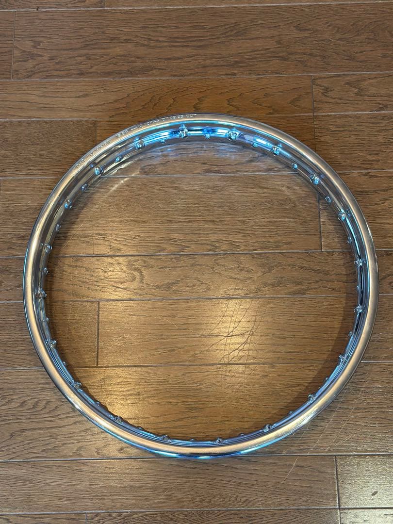 【D.I.D】クロームメッキリム リア/フロントホイールセット