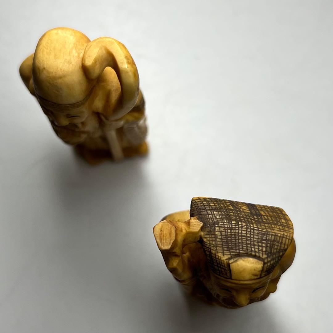 専用　極上 寿老人 2体 101g 東キ8-0206☆2F