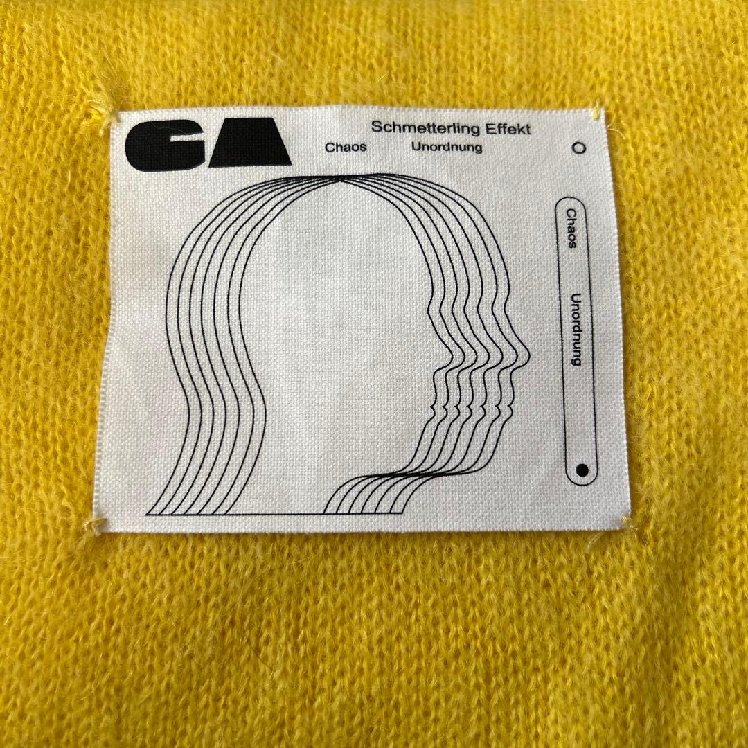 mimi GADID ANONIEM OLOF / YELLOW マフラー