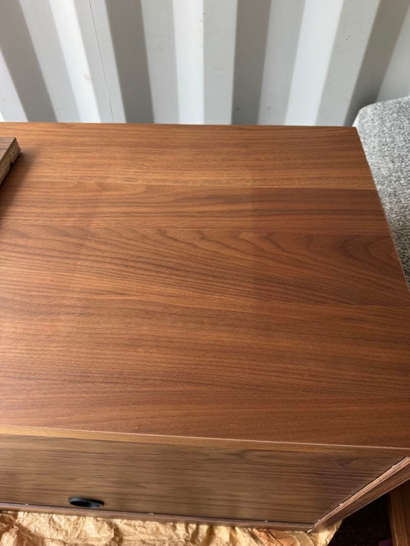 無印良品　木製AVラック　ウォールナット材