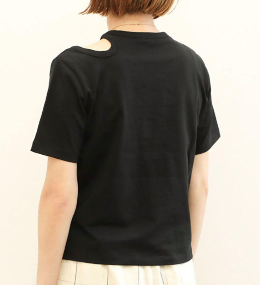 ユータン⭐︎タグ付き新品未使用プロタゴニスタカッティング Tシャツブラック