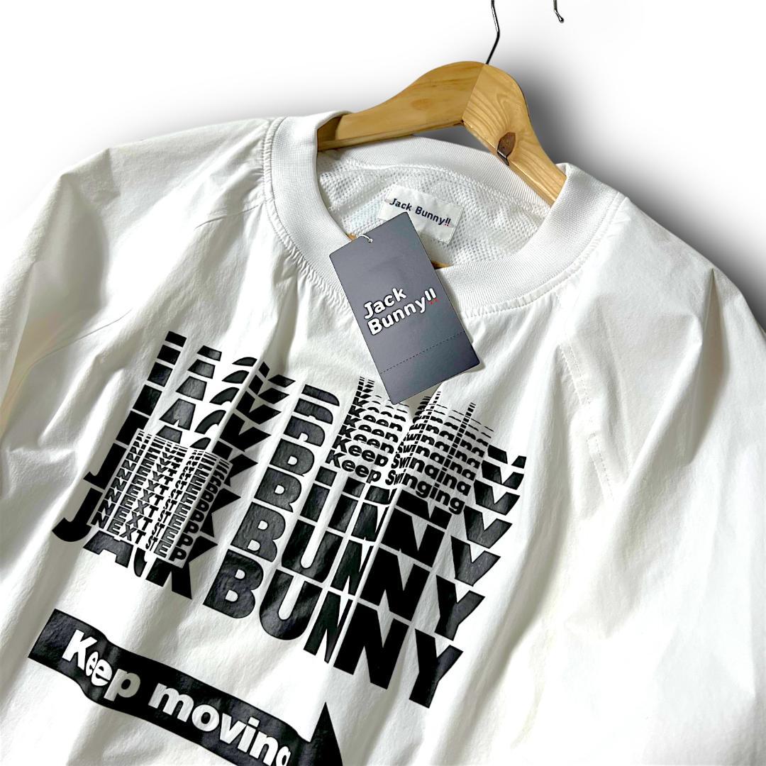 6 ジャックバニー フロントビッグロゴ スニードジャケット ホワイト