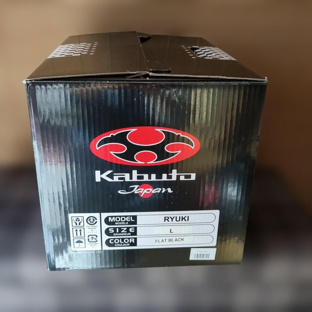 Kabuto Ryuki フルフェイスヘルメット Lサイズ ブラック