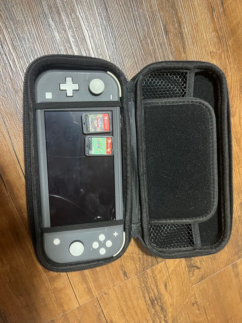 Nintendo Switch Lite グレー ケース付き